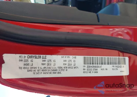 2008 Dodge Charger from USA, damaged, VIN 2B3KA43RX8H264147